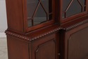 74929: BAKER Mahogany 2 Piece Breakfront China Cab