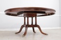 L74937: Round Large Banded Mahogany Inlaid Dining 