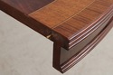 L74937: Round Large Banded Mahogany Inlaid Dining 