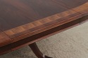 L74937: Round Large Banded Mahogany Inlaid Dining 