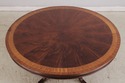 L74937: Round Large Banded Mahogany Inlaid Dining 