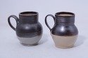 F74957: Pair Of Colonial Williamsburg Stoneware Mu