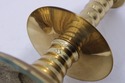F74960: Pair Of VIRGINIA METALCRAFTERS Brass Colon
