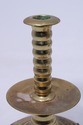 F74960: Pair Of VIRGINIA METALCRAFTERS Brass Colon