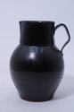 F74961: Pottery Stoneware Pitcher w. Handle - Stam