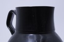 F74961: Pottery Stoneware Pitcher w. Handle - Stam