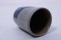 F74962: Blue Stoneware Cup w. Bird Design