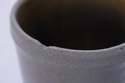 F74962: Blue Stoneware Cup w. Bird Design
