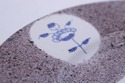 F74963: Ceramic Hand Crafted English Grace Plate