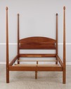 74966: STICKLEY Cherry Pencil Post Queen Size Bed