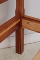 74966: STICKLEY Cherry Pencil Post Queen Size Bed