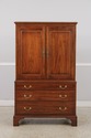 74973: HENKEL HARRIS Cherry 2 Door TV Armoire	