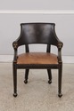 74975: Set of 6 MAITLAND SMITH Leather Lionhead Ar