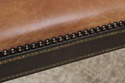74975: Set of 6 MAITLAND SMITH Leather Lionhead Ar