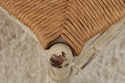 L74977: Set of 4 HABERSHAM Rush Seat Country Frenc