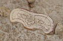 L74977: Set of 4 HABERSHAM Rush Seat Country Frenc