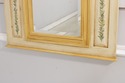 74978: HABERSHAM Crackle Paint Treameau Mirror