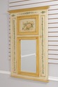 74978: HABERSHAM Crackle Paint Treameau Mirror