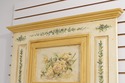 74978: HABERSHAM Crackle Paint Treameau Mirror