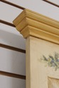 74978: HABERSHAM Crackle Paint Treameau Mirror