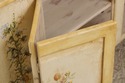L74979: HABERSHAM Crackle Paint 2 Door Cabinet