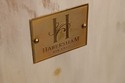L74979: HABERSHAM Crackle Paint 2 Door Cabinet