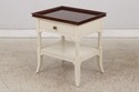 L74980: Pair of HICKORY CHAIR 1 Drawer Mariette Hi
