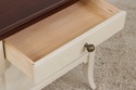 L74980: Pair of HICKORY CHAIR 1 Drawer Mariette Hi