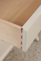 L74980: Pair of HICKORY CHAIR 1 Drawer Mariette Hi