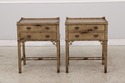 L74981: Pair of HICKORY CHAIR Thomas O'Brien 2 Dra