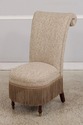 75002: Pair Of DESIGN MASTER High Back Upholstered