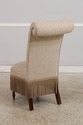 75002: Pair Of DESIGN MASTER High Back Upholstered