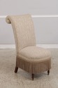 75002: Pair Of DESIGN MASTER High Back Upholstered
