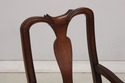 L75027:  Set of 8 Country Queen Anne Rush Seat Din