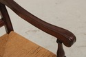 L75027:  Set of 8 Country Queen Anne Rush Seat Din