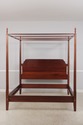 75028: WRIGHT TABLE CO Mahogany King Size Poster B