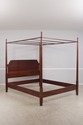 75028: WRIGHT TABLE CO Mahogany King Size Poster B