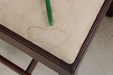 L75031: Set of 8 HENKEL HARRIS Model 107 Mahogany 