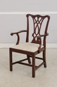 L75031: Set of 8 HENKEL HARRIS Model 107 Mahogany 