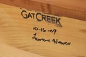 75038: GAT CREEK 2 Drawer Studio Crafted Cherry Ni