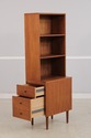 F75041: Danish Mid Century Modern 2 Piece Hutch