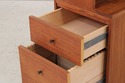 F75041: Danish Mid Century Modern 2 Piece Hutch