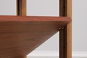 F75042: Mid Century Modern Walnut Bookcase Etagere