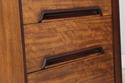 F75044: Pair Of DREXEL Perspective Walnut Nightsta