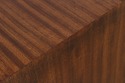 F75044: Pair Of DREXEL Perspective Walnut Nightsta