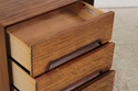F75044: Pair Of DREXEL Perspective Walnut Nightsta