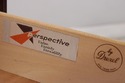 F75044: Pair Of DREXEL Perspective Walnut Nightsta