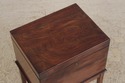 F75051: Antique Early 19th C. Flame Walnut Wine Ce