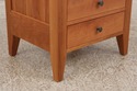75052: GAT CREEK Cherry 4 Drawer Nightstand