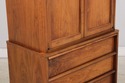 F75053: Walnut Mid Century Modern Gentlemens Chest